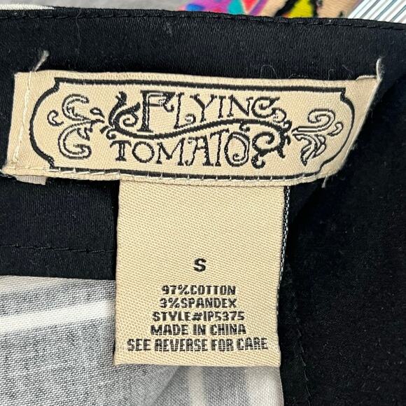 Flying Tomato Shorts Womens S Multicolor Tribal Aztec High Waisted Boho Festival - Picture 9 of 11